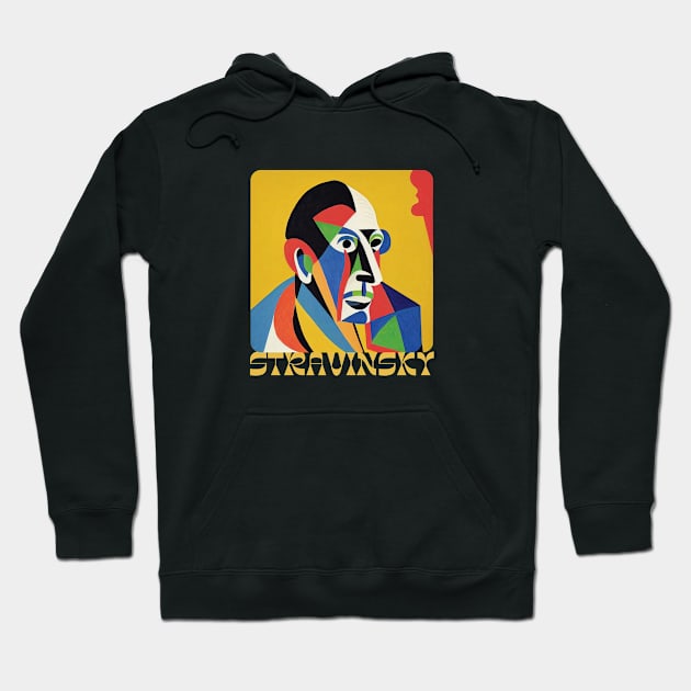 Igor Stravinsky Hoodie by Cryptilian